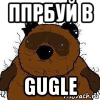 ппрбуй в gugle