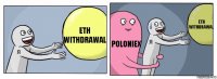 ETH
withdrawal Poloniex ETH
withdrawal