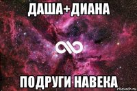 даша+диана подруги навека