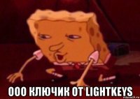  ооо ключик от lightkeys