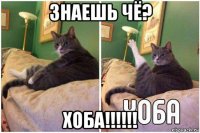 знаешь чё? хоба!!!!!!