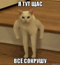 я тут щас всё сокрушу