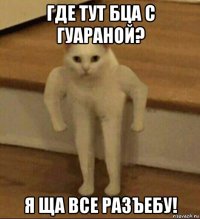 где тут бца с гуараной? я ща все разъебу!