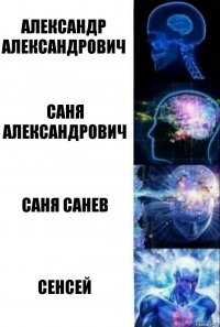 Александр Александрович Саня Александрович Саня Санев Сенсей