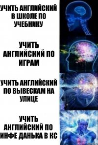 учить английский в школе по учебнику учить английский по играм учить английский по вывескам на улице учить английский по инфе Данька в кс