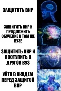 защитить вкр защитить вкр и продолжить обучение в том же вузе защитить вкр и поступить в другой вуз уйти в академ перед защитой вкр