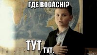 где bogáchi? тут.