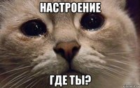 настроение где ты?