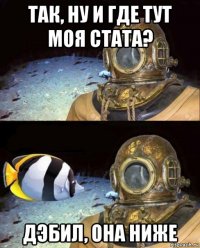 так, ну и где тут моя стата? дэбил, она ниже