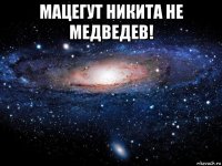 мацегут никита не медведев! 