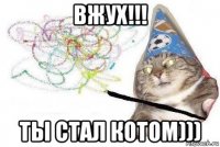 вжух!!! ты стал котом)))