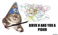 вжух и and you a pidor