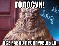 голосуй! все равно проиграешь )))