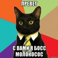 превет с вами я босс молокосос