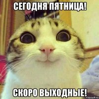 сегодня пятница! скоро выходные!