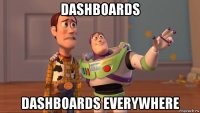 dashboards dashboards everywhere