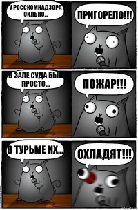 У РосскомНадзора сильно... Пригорело!!! В зале суда был просто... Пожар!!! В турьме их... Охладят!!!