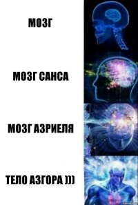 Мозг Мозг Санса Мозг Азриеля Тело Азгора )))