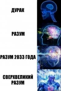 Дурак Разум Разум 2033 года Сверхвеликий разум