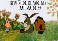 ну чё ослина опять нажрался? 