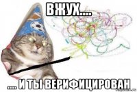 вжух.... .... и ты верифицирован