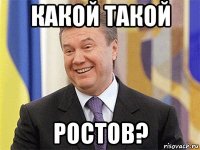 какой такой ростов?