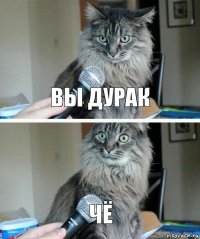 вы дурак чё