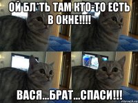 ой бл*ть там кто-то есть в окне!!!! вася...брат...спаси!!!