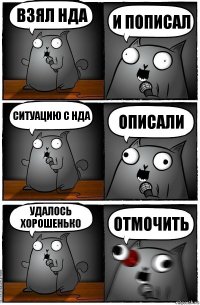 Взял НДА И пописал Ситуацию с НДА Описали Удалось хорошенько Отмочить