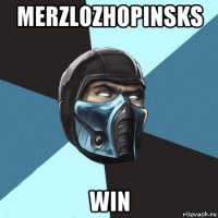 merzlozhopinsks win