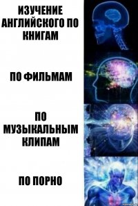 Изучение английского по книгам по фильмам по музыкальным клипам по порно