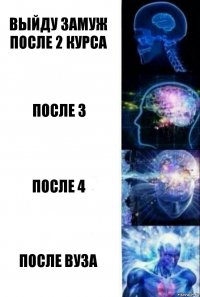 выйду замуж после 2 курса после 3 после 4 после вуза