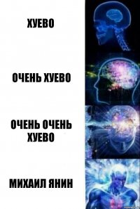 Хуево Очень хуево Очень очень хуево Михаил Янин