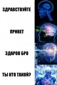 здравствуйте привет здаров бро ты кто такой?