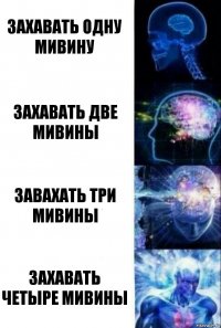 Захавать одну мивину Захавать две мивины Завахать три мивины Захавать четыре мивины