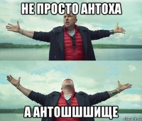 не просто антоха а антошшшище