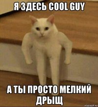 я здесь cool guy а ты просто мелкий дрыщ