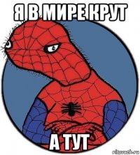 я в мире крут а тут