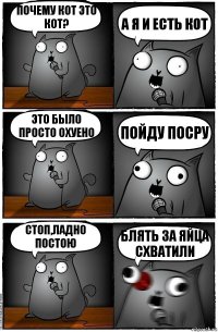 почему кот это кот? а я и есть кот это было просто охуено пойду посру стоп,ладно постою БЛЯТЬ ЗА ЯЙЦА СХВАТИЛИ