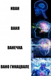 иван ваня ванечка вано гинацвале