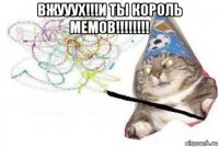 вжууух!!!и ты король мемов!!!!!!!! 