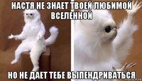 настя не знает твоей любимой вселенной но не дает тебе выпендриваться