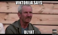 viktorija says blyat