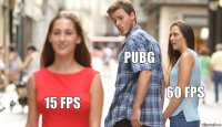 PUBG 60 FPS 15 FPS