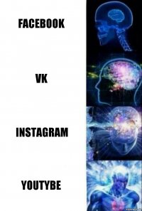 FACEBOOK VK INSTAGRAM YOUTYBE