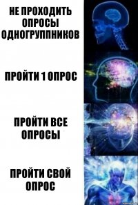 Не проходить опросы одногруппников Пройти 1 опрос Пройти все опросы Пройти свой опрос