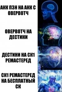 акк пзн на акк с овервотч овервотч на дестини дестини на СК1 ремастеред СК1 ремастеред на бесплатный СК