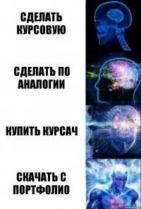 Сделать курсовую Сделать по аналогии Купить курсач Скачать с портфолио