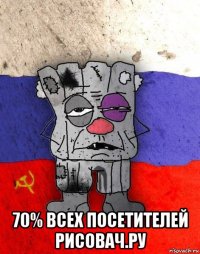  70% всех посетителей рисовач.ру