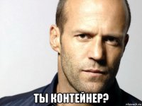  ты контейнер?